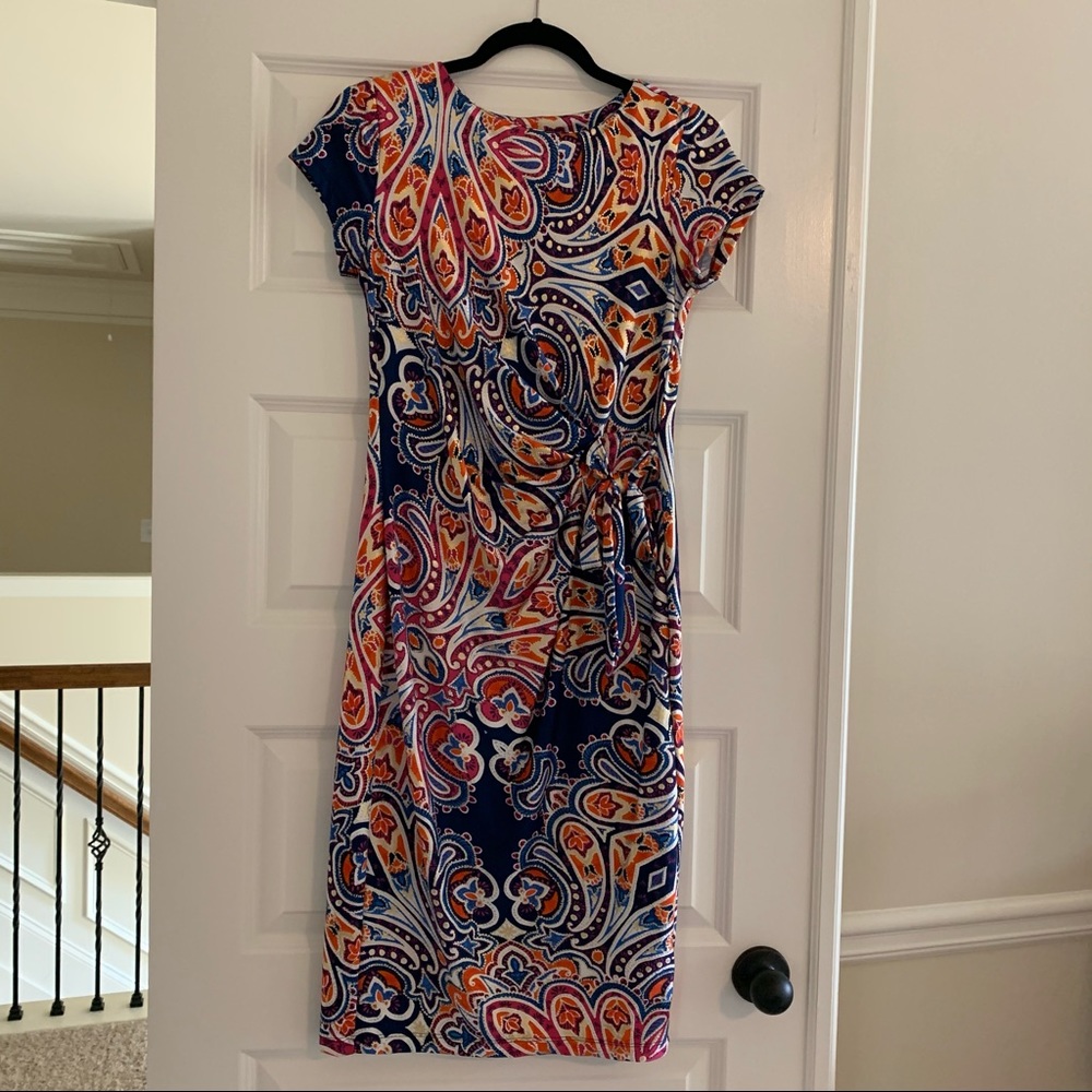 Faux Wrap Dress | Size 6